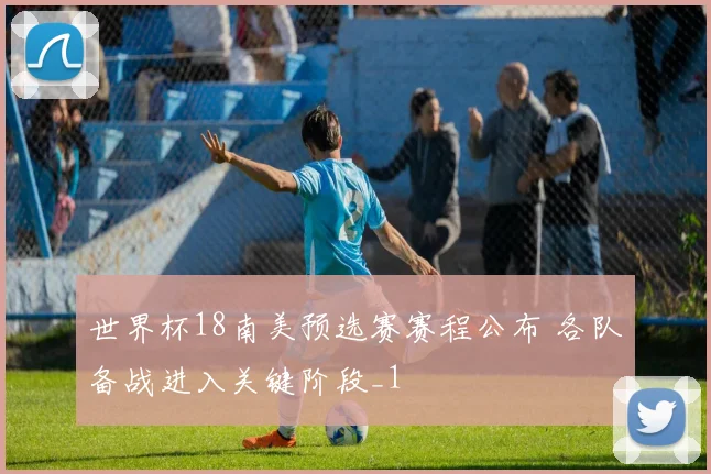 世界杯18南美预选赛赛程公布 各队备战进入关键阶段_1